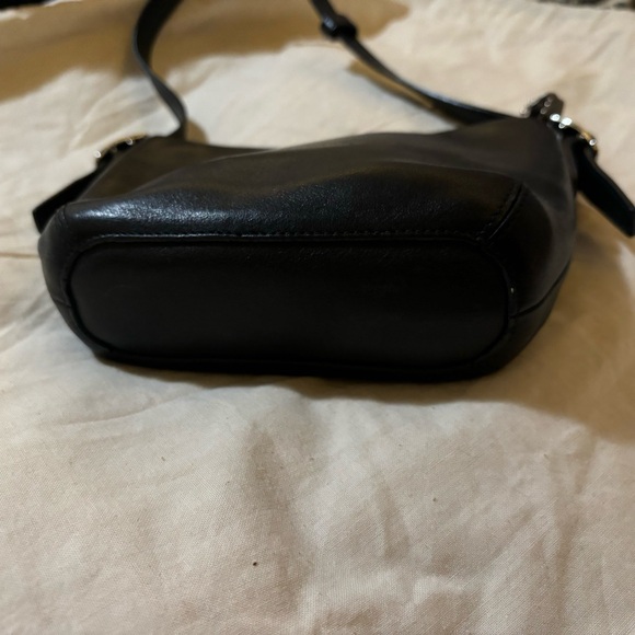 Coach Mini Bag Black Leather Mini-Purse Legacy Leather Vintage - Picture 5 of 16